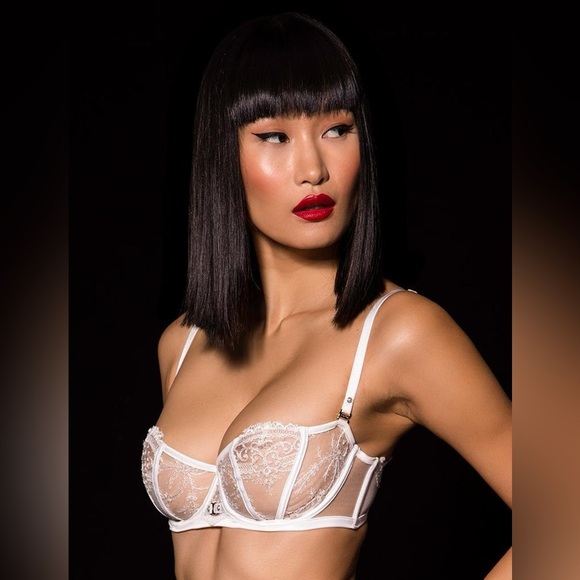 Honey Birdette Gabrielle Ivory Bra 32D - Picture 5 of 13